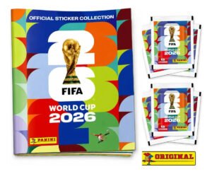 Álbum Copa Do Mundo Fifa 2026 + Brinde 14 Figurinhas