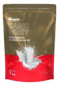 Basic Whey 1kg Growth Supplements – Natural