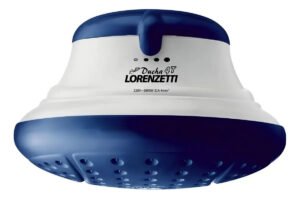 Chuveiro Elétrico Bella Ducha 4t Azul+cano Lorenzetti Cor Azul e Branco Potência 5500 W