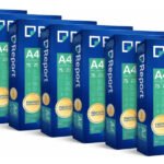 Papel Sulfite A4 Report 75g Cor Branco 7 Pacotes Premium 500 Folhas Cada Hm Distribuidora