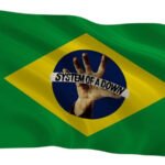 Bandeira Brasil System Of A Down Show Grande Up 140x100cm