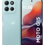 Motorola Moto G15 512 GB 12 GB de RAM (8+4) NFC Dual Sim azul celeste