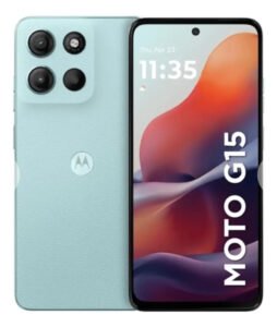 Motorola Moto G15 512 GB 12 GB de RAM (8+4) NFC Dual Sim azul celeste