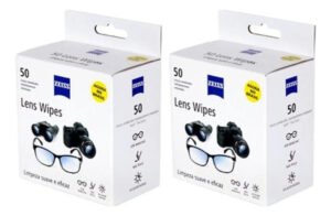 Zeiss Lens Wipes x100 Lenços Umedecido Limpa Lentes Óculos