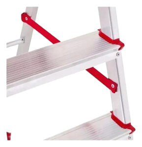 Escada De Alumínio Dobrável Compacta com 3 Degraus – Botafogo – Leve e Resistente