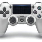 Controle joystick sem fio Sony PlayStation Dualshock 4 Wireless controller silver