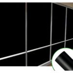 Pelicula Blecaute Bloqueia Luz Janela Vidro Porta 3m X 70cm Cor Blackout Preto Brilho