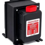 Auto Transformador 5000va 110v 220v Ar Até 12000btus Bivolt Preto