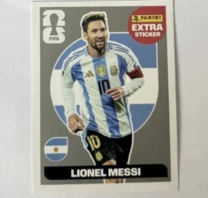 Figurinha Legend Lionel Messi PRATA Copa do Mundo 2026
