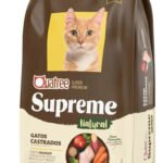 Ração Quatree Supreme Gatos Castrados Frango e batata doce 3kg