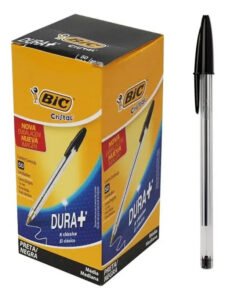 Caneta Esferografica Bic Cristal Caixa 50 Unidades Preto