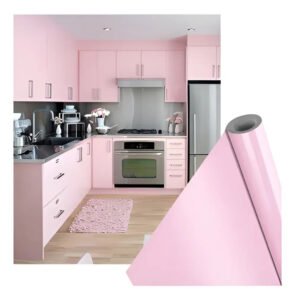 Adesivo Vinil Envelopamento Geladeira 10m X 50cm Cores Cor Rosa-claro