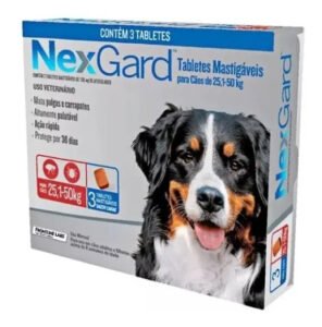 Boehringer NexGard Spectra 3,6-7,5kg NexGard Spectra Cachorro – Azul – 3 – 25 kg – 50 kg – 3 – Unidade – 1