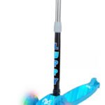 Patinete Infantil 3 Rodas Led Dobrável Luppy Azul Maxi Toys