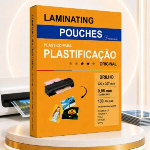 Polaseal A4 Plástico Para Plastificação 220x307x0,05mm 100un