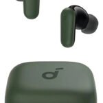 Fone de Ouvido Bluetooth 5.4 soundcore P30i da Anker, Cancelamento de Ruído Adaptativo, Graves Poderosos, 45H de Reprodução, Estojo 2-em-1 com Suporte para Celular, IP54, Fone sem fio TWS, Verde