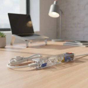Filtro de Linha Clamper iClamper Energia 5 Tomadas, com DPS e Proteção contra Raios e Surtos Elétricos