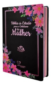 Livro Biblia De Estudo Para O Cotidiano Da Mulher Nva Capa Dura – Preta, De João Ferreira De Almeida, Vol. Único. Editora Casa Publicadora Paulista, Capa Dura (2025)