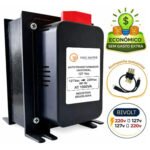Auto Transformador 1500va 110v P/ 220v 220v P/ 110v Conversor Energia Max Amper
