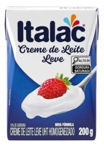 Creme De Leite Leve Uht Italac 200g