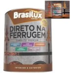 Tinta Para Ferro Direto Ferrugem Branco 900ml Brasilux