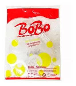 10 Unidades Balão Bubble 18 Polegadas 45cm Transparente Top