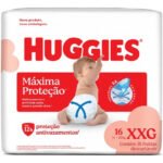 Fraldas Huggies Máxima Proteção XXG 16 unidades