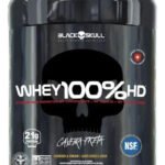 Whey 100% Hd Black Skull – 900g (wpc, Wpi E Wph) Caveira Pre Sabor Cookies
