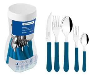 Conjunto de talheres Tramontina 23198718 Leme azul – 20