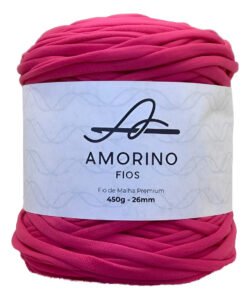 Fio De Malha Premium – Amorino Fios – 26mm Cor Rosa Pink