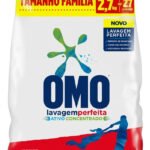 Sabão Em Pó Omo Sabão Em Pó Lavagem Perfeita Suave Antibacterial Pacote 2.2 Kg