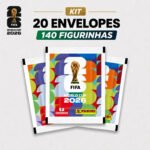 Kit 140 Figurinhas Copa Do Mundo 2026 20 Envelopes Da Panini Copa Do Mundo 2026