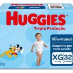 Fralda Huggies Tripla Proteção Xg 32 Unidades