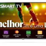 Smart TV LG 43″Full HD, Processador A5 Ger6, AI, Alexa e webOS 23 – 43LR6700PSA