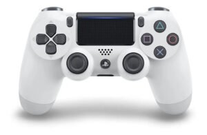Controle joystick sem fio Sony PlayStation Dualshock 4 Wireless controller glacier white