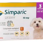 Simparic 10mg 2,6 A 5kg Com 1 Comprimido Violeta-escuro