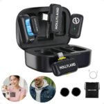 Microfone sem fio Hollyland Lark A1 Combo cor preto