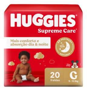 Huggies fralda supreme care G 20un