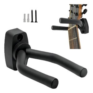 Suporte de Parede Violão Guitarra Violino Baixo Ukulele Acolchoado Com Parafusos RVN