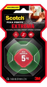 3M Fita dupla face fixa forte extreme 24mm x 2,0mts