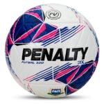 Bola Futsal Penalty Rx 500 Cor Branco E Rosa