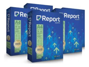 Papel Sulfite A-4 75g Colors Report – 05 Pacotes De 500fls Verde