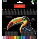 Lapis De Cor 24 Cores Super Soft Nova Edicao Faber Castell