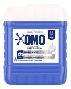 Omo lava roupas líquido profissional Perfect White 7L