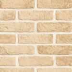 Papel De Parede Adesivo Vinil Autocolante 3d Lavável Envelopamento Rolo 10m X 45cm Cor Tijolinho Barro