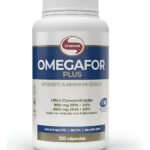 Vitafor Ômegafor Plus 120 Cápsulas – Selo Ifos Sabor Sem Sabor