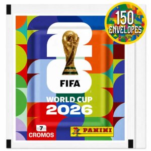 Copa Do Mundo Fifa 2026 – Kit Com 150 Envelopes Panini Oficial (1050 Cromos) Copa Do Mundo 2026
