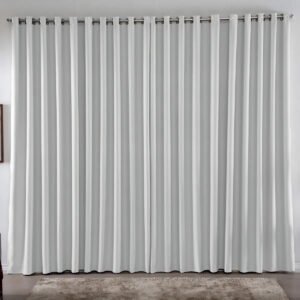 Cortina 3,00×2,80 Metros Blackout Blecaute Gelo Corta Luz Em Tecido Grosso Para Quarto E Sala Casa Laura Enxovais