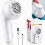Removedor de fiapos elétrico Ecomixshop Papa Bolinha Elétrico bateria branco
