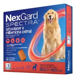 Nexgard Spectra para cães de 30 à 60kg 1 comprimido